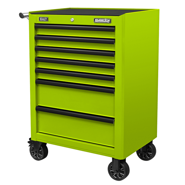 Sealey AP26479THV | Superline PRO Rollcab 7 Drawer - Green/Black
