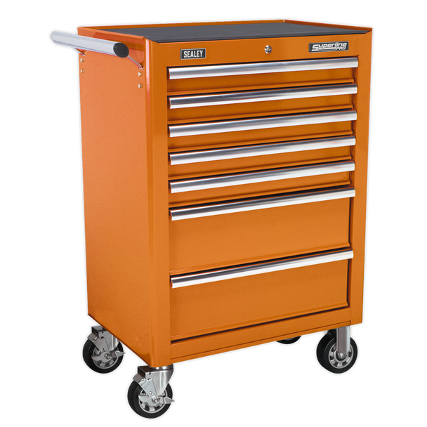 Sealey TBTPCOMBO4 ⏐ Superline PRO Tool Chest Combination 14 Drawer with 446pc Tool Kit - Orange