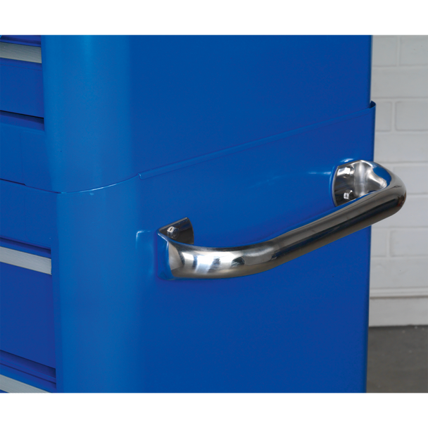 Sealey AP28204BWS | Premier Retro Style Rollcab 4 Drawer - Blue with White Stripes