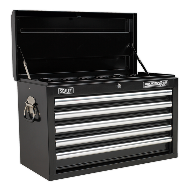 Sealey AP33059B | Superline PRO Topchest 5 Drawer - Black