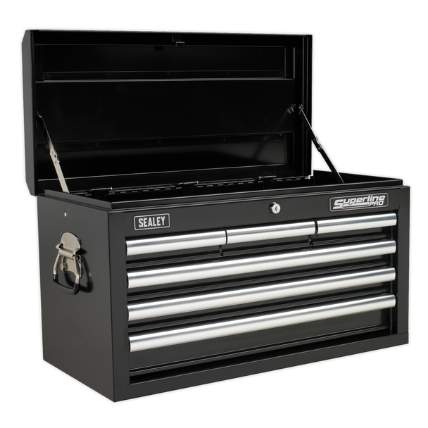 Sealey AP33069B | Superline PRO Topchest 6 Drawer - Black