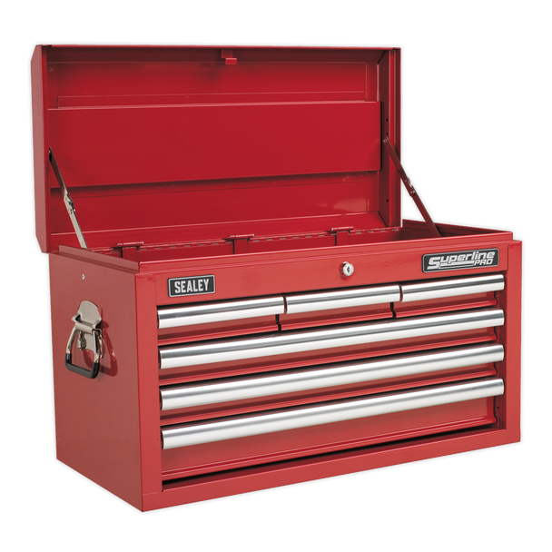 Sealey AP33069 | Superline PRO Topchest 6 Drawer - Red