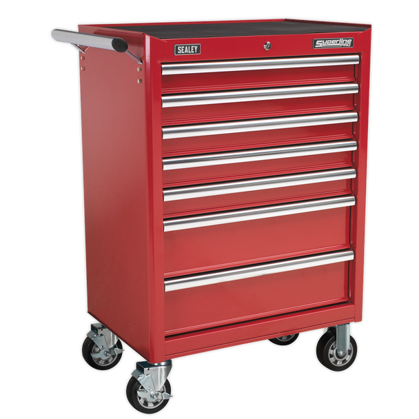 Sealey AP33479 | Superline PRO Rollcab 7 Drawer - Red