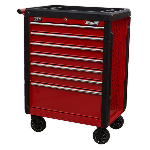 Sealey AP3407 | Superline PRO Rollcab 7 Drawer - Red