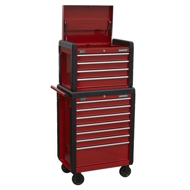 Sealey AP3411STACK | Superline PRO Topchest & Rollcab Combination 11 Drawer