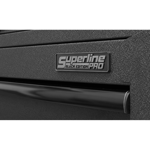Sealey AP3606BE | Superline PRO Black Edition Rollcab with 6 Soft Close Drawers 915mm