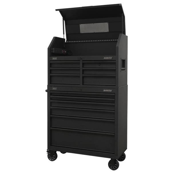 Sealey AP36BESTACK | Superline PRO Tool Chest Combination with Power Bar 12 Drawer
