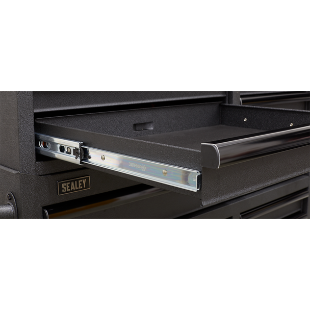 Sealey AP4106BE | Superline PRO Black Edition Topchest with 6 Soft Close Drawers & Power Strip 1030mm