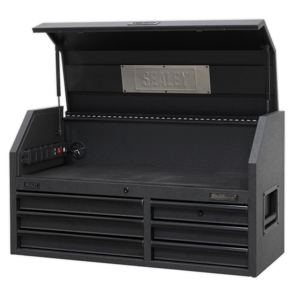 Sealey AP4106BE | Superline PRO Black Edition Topchest with 6 Soft Close Drawers & Power Strip 1030mm