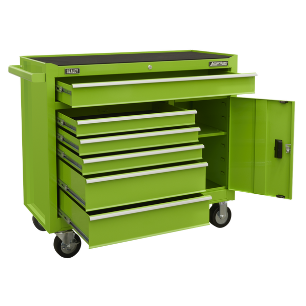 Sealey AP4106HV | American PRO Rollcab 6 Drawer - Green