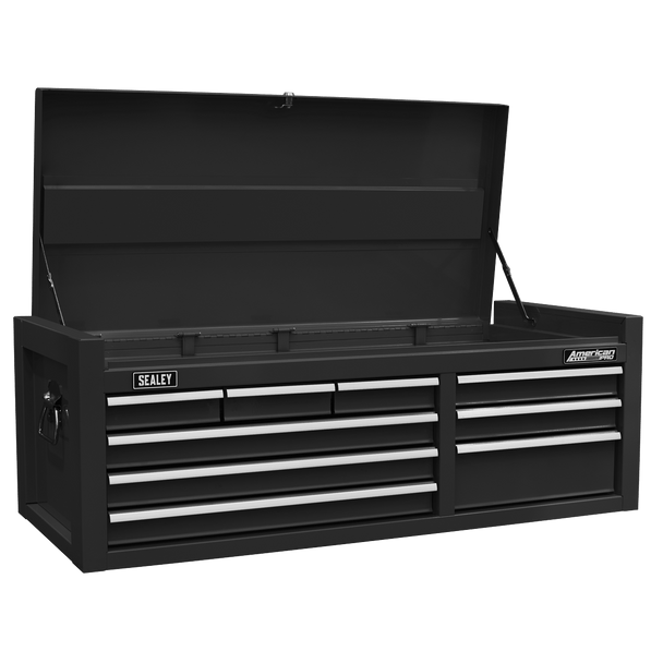 Sealey AP41STACKBCOMBO | American PRO Tool Chest Combination with 117pc Tool Kit - Black