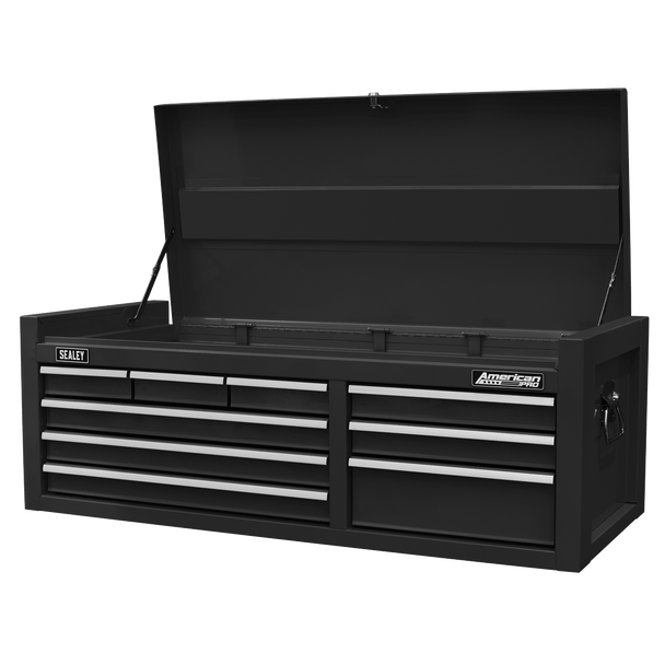 Sealey AP4109B | American PRO Topchest 9 Drawer - Black