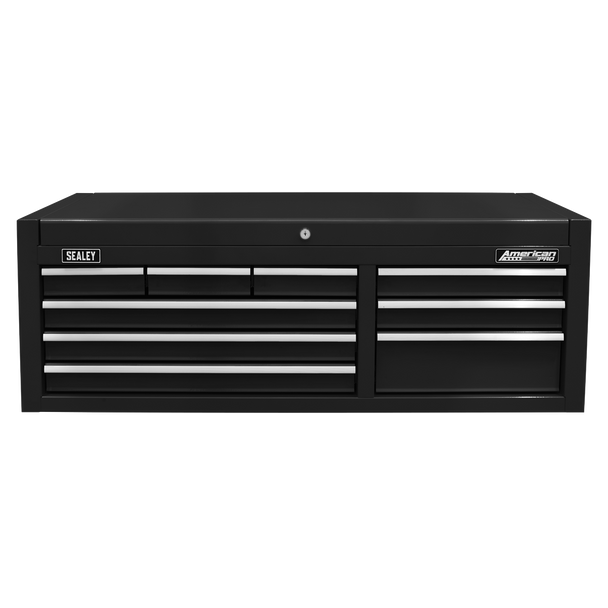 Sealey AP4109B | American PRO Topchest 9 Drawer - Black