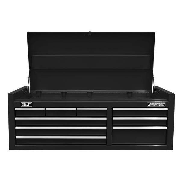 Sealey AP4109B | American PRO Topchest 9 Drawer - Black