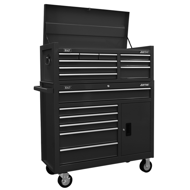 Sealey AP4109B | American PRO Topchest 9 Drawer - Black