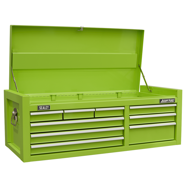 Sealey AP4109HV | American PRO Topchest 9 Drawer - Green