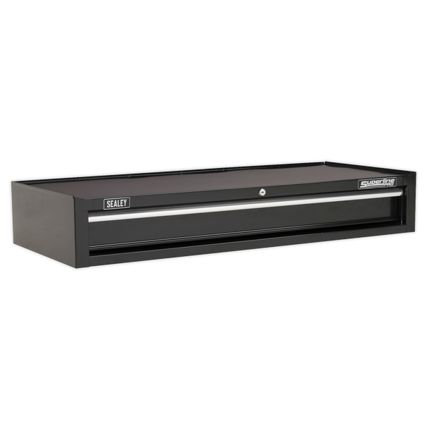 Sealey AP41119B | Superline PRO Heavy-Duty Mid-Box Tool Chest with Drawer - Black