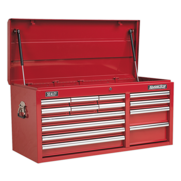 Sealey AP41149 | Superline PRO Heavy-Duty Topchest 14 Drawer - Red