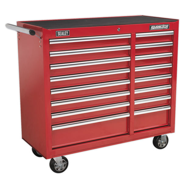 Sealey AP41169 | Superline PRO Heavy-Duty Rollcab 16 Drawer - Red
