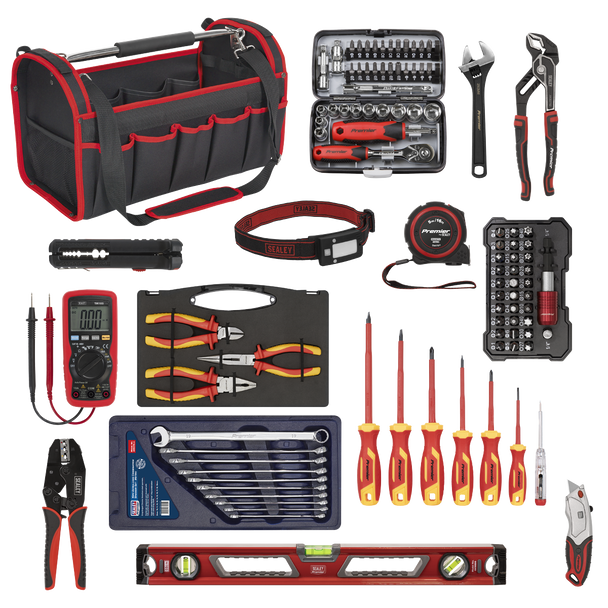 Sealey AP505KIT | Premier Electrician's Tool Kit 100pc