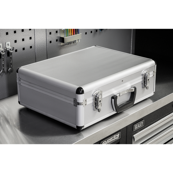 Sealey AP601 | Aluminium Tool Case with Radiused Edges