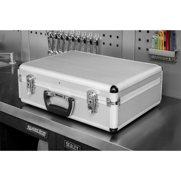 Sealey AP601 | Aluminium Tool Case with Radiused Edges
