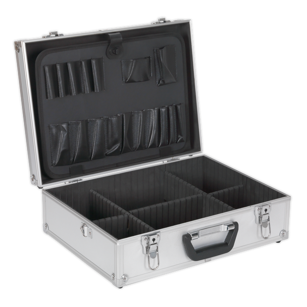 Sealey AP603 | Aluminium Tool Case with Square Edges