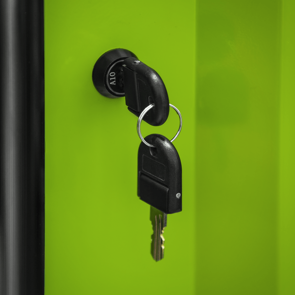 Sealey AP6104BE | Superline PRO Black Edition Side Locker with Castors 1864mm