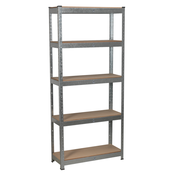 Sealey AP6150GS | Racking Unit with 5 Shelves 150kg Capacity Per Level
