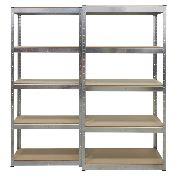 Sealey AP6150GS | Racking Unit with 5 Shelves 150kg Capacity Per Level