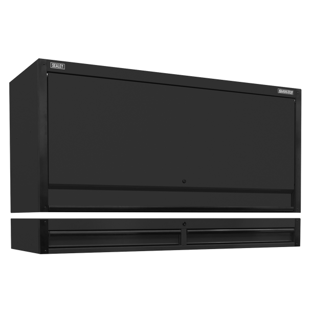 Sealey AP6203BE | Superline PRO Black Edition Top Hutch & 2 Drawer Riser 1549mm
