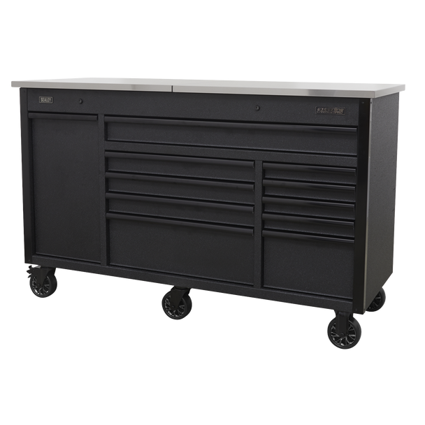 Sealey AP6310BE | Superline PRO Mobile Tool Cabinet with Power Tool Charging Drawer 1600mm