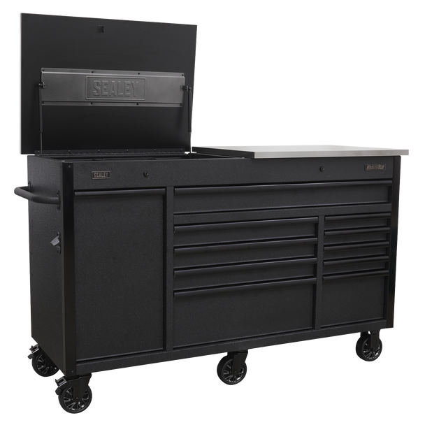 Sealey AP6310BE | Superline PRO Mobile Tool Cabinet with Power Tool Charging Drawer 1600mm