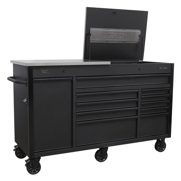 Sealey AP6310BE | Superline PRO Mobile Tool Cabinet with Power Tool Charging Drawer 1600mm