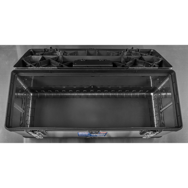 Sealey AP660S | Stainless Steel Toolbox with Tote Tray 660mm