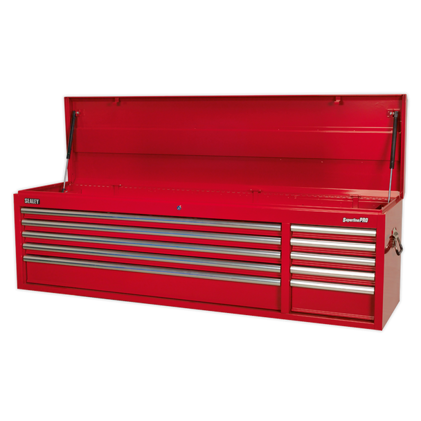 Sealey AP6610 | Superline PRO Topchest 10 Drawer - Red