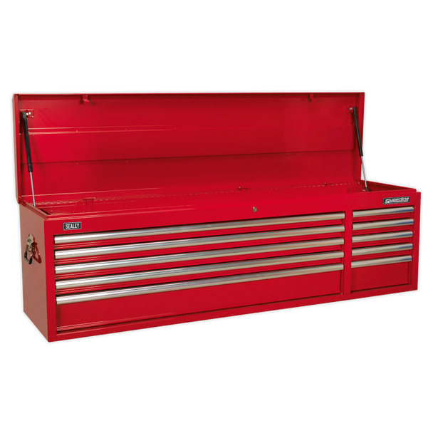 Sealey AP6610 | Superline PRO Topchest 10 Drawer - Red