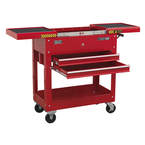Sealey AP705M | American PRO Mobile Tool & Parts Trolley - Red