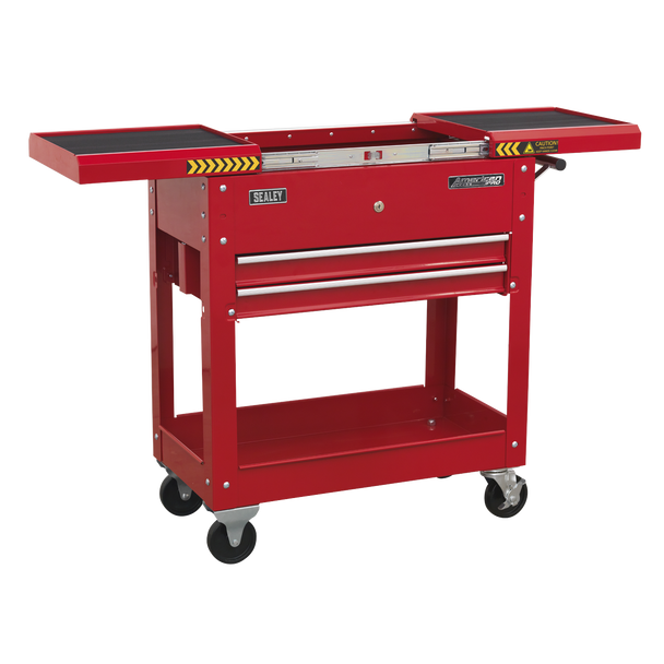 Sealey AP705M | American PRO Mobile Tool & Parts Trolley - Red