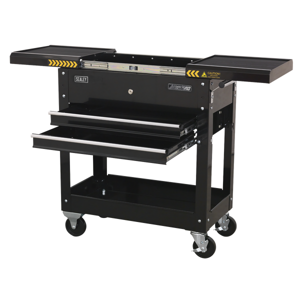 Sealey AP705MB | American PRO Mobile Tool & Parts Trolley - Black