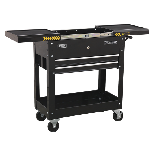 Sealey AP705MB | American PRO Mobile Tool & Parts Trolley - Black
