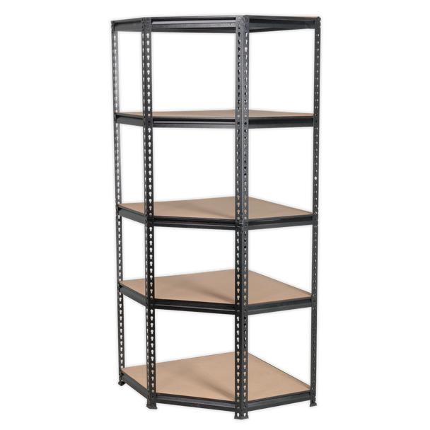 Sealey AP7150C | 5-Level Corner Racking Unit 150kg Capacity Per Level