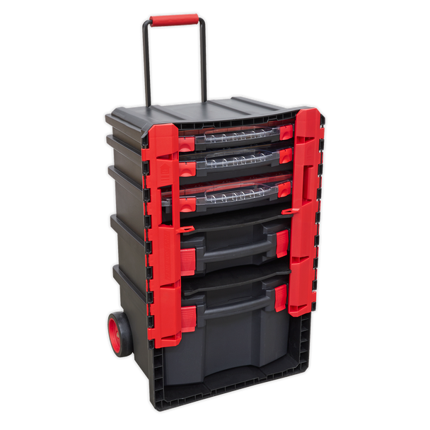 Sealey AP860 | Professional Mobile Toolbox with 5 Removable Storage Cases
