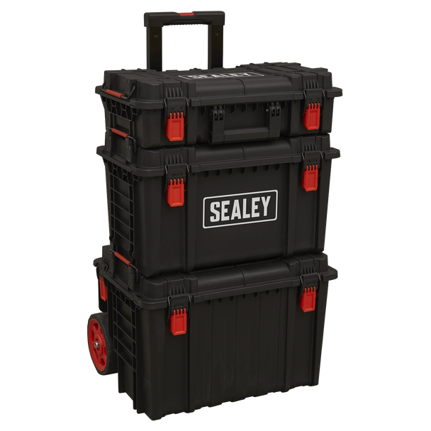 Sealey AP890 | Heavy-Duty Mobile Storage System Set 3pc