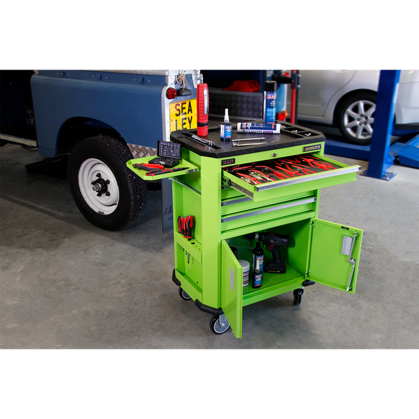 Sealey AP980MTHV | Superline PRO Tool Trolley with 4 Drawers & 2 Door Cupboard