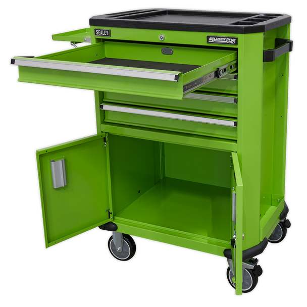 Sealey AP980MTHV | Superline PRO Tool Trolley with 4 Drawers & 2 Door Cupboard