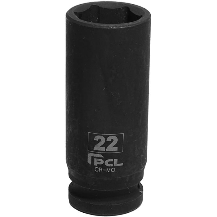 PCL APA11/22 | 22mm A/F, Deep Impact Socket, 1/2" Drive