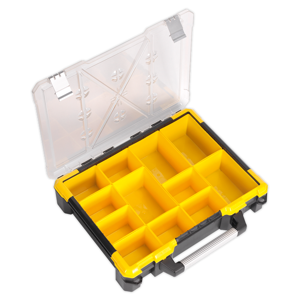 Sealey APAS12R | Parts Storage Case with 12 Removable Compartments 490mm