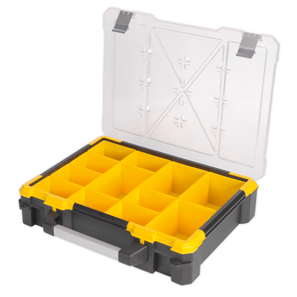 Sealey APAS12R | Parts Storage Case with 12 Removable Compartments 490mm
