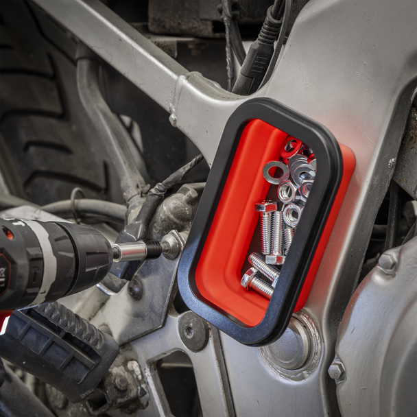 Sealey APCMTS | Collapsible Magnetic Parts Tray - Set of 3